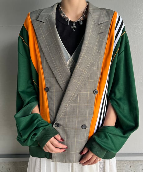 remake sporty tailored  classic jacket
