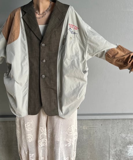 remake shirt tailored  jacket