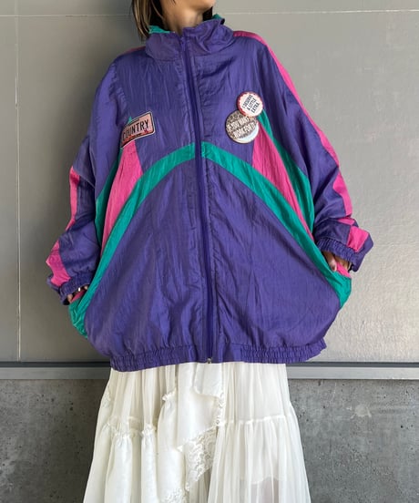 remake colorful nylon jacket