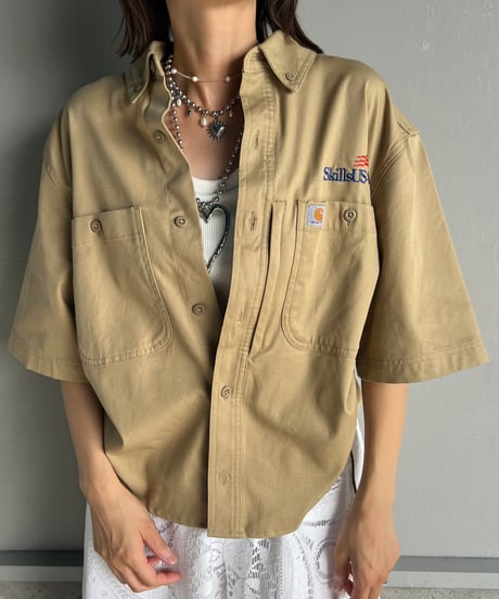 remake frill  half shirt