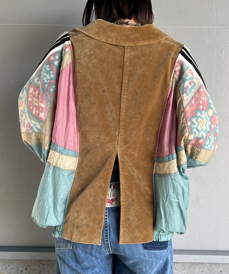 remake colorful tailored jacket