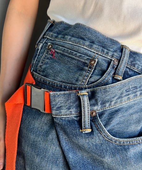 remake differences message denim pants