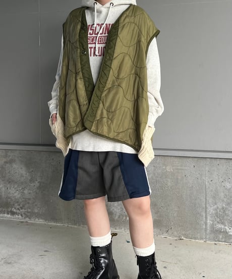 remake quilting knit vest