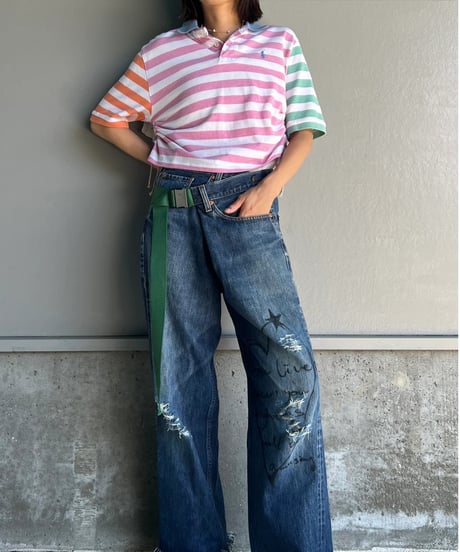 remake frill poloshirt