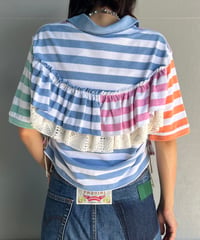 remake frill poloshirt