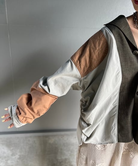 remake shirt tailored  jacket
