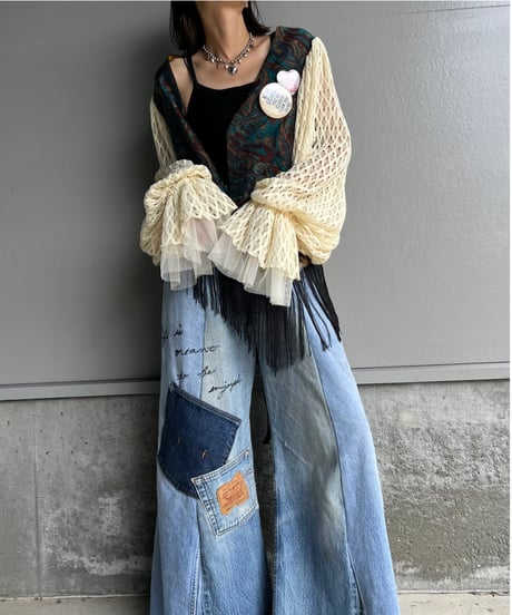 remake balloon sleeve  jacket B