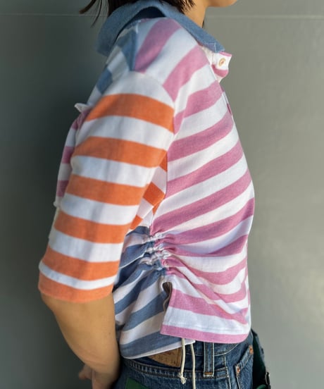 remake frill poloshirt