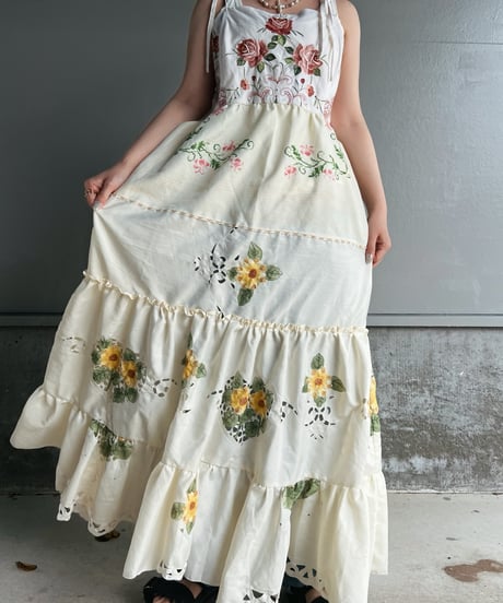 remake vintage bloom dress C