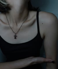 cross pearl necklace