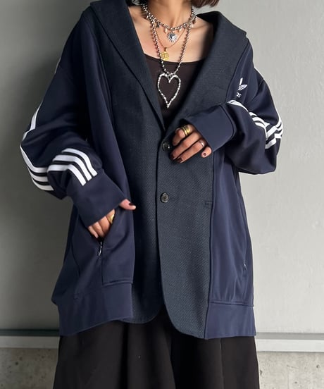 remake sporty tailored jacket C