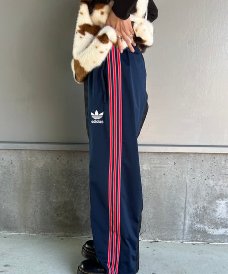 remake adidas plaid mix pants