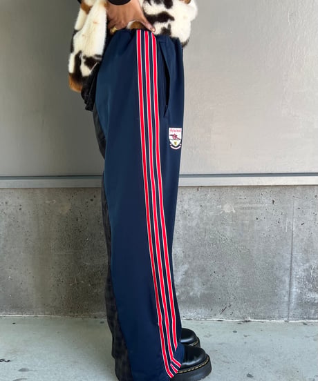 remake adidas plaid mix pants