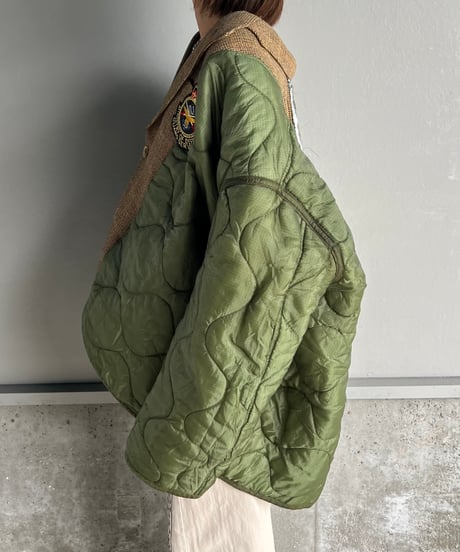 remake m-65 quilting liner jaket A