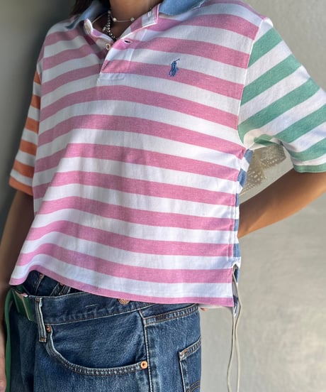 remake frill poloshirt