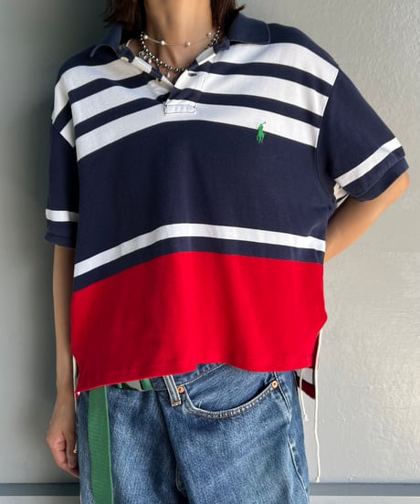 remake frill poloshirt