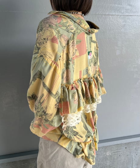 remake frill  shirt
