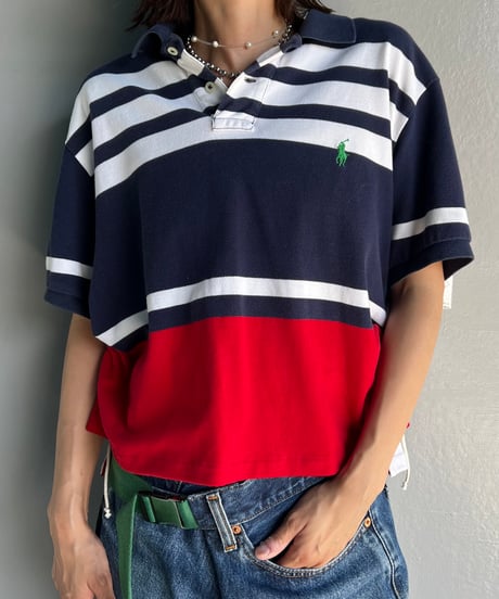 remake frill poloshirt
