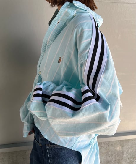 remake frill  line shirt