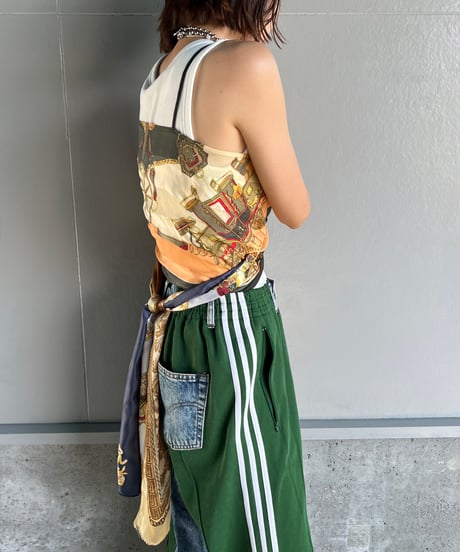 remake scarf arrange bustier