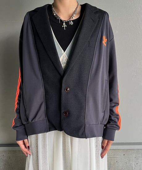 remake sporty tailored jacket A