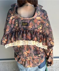 remake frill colorful shirt