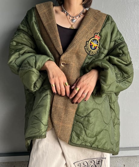 remake m-65 quilting liner jaket A