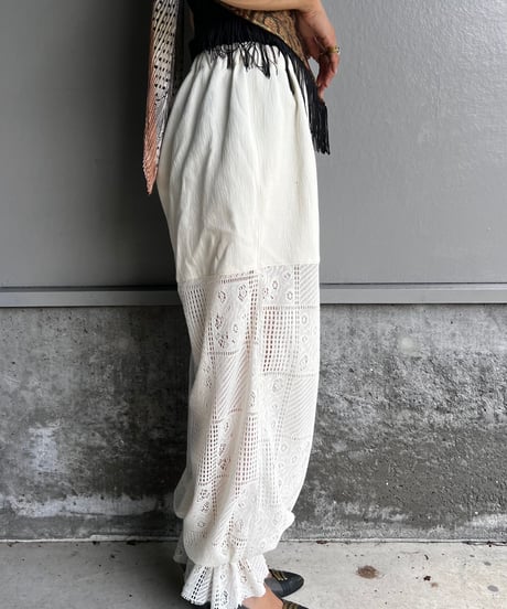 lace jogger pants