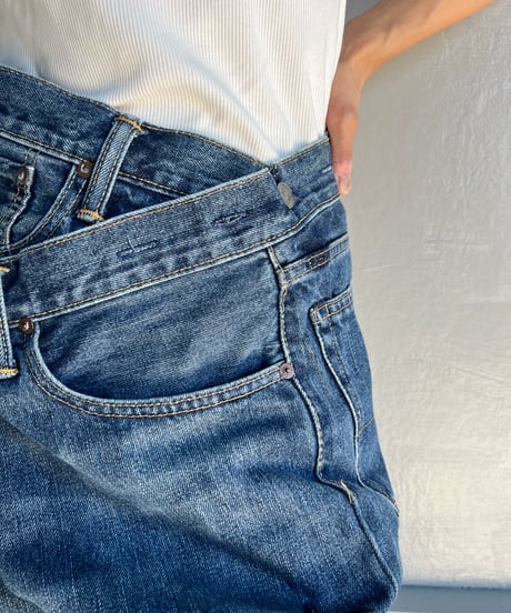 remake differences message denim pants