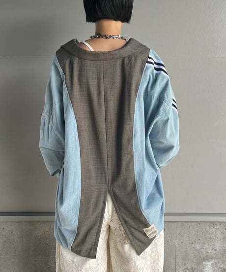remake shirt tailored  jacket