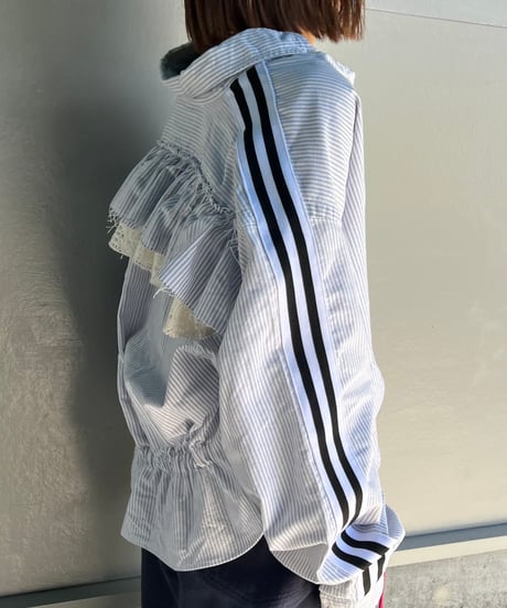 remake frill  shirt