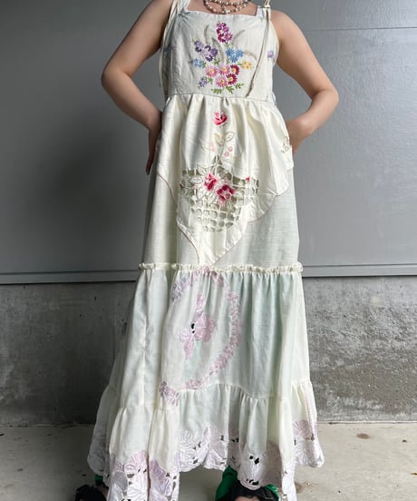 remake vintage bloom dress D