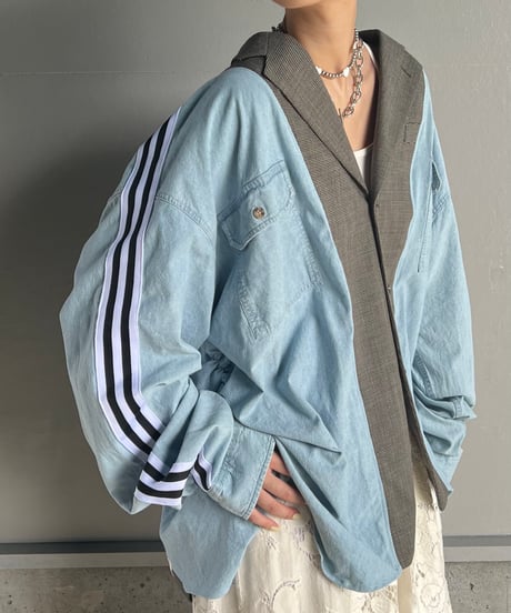 remake shirt tailored  jacket