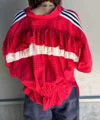 remake frill half shirt