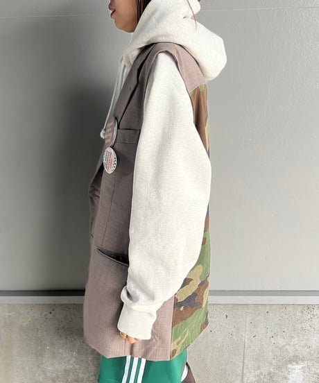 remake two face message vest