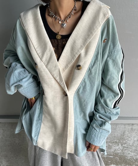 remake shirt tailored  jacket