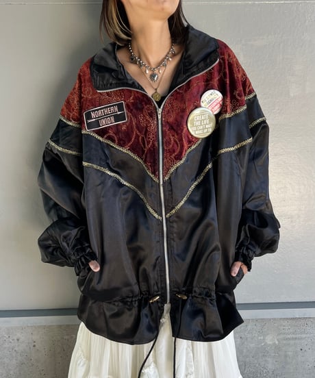 remake color nylon jacket
