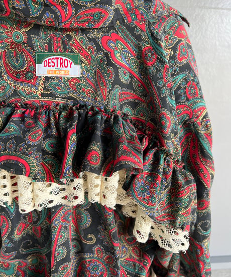 remake frill  shirt