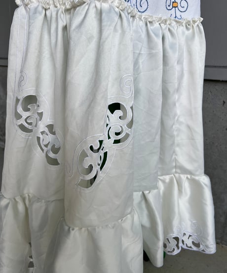 remake embroidery skirt B