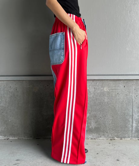 remake sporty  docking denim pants