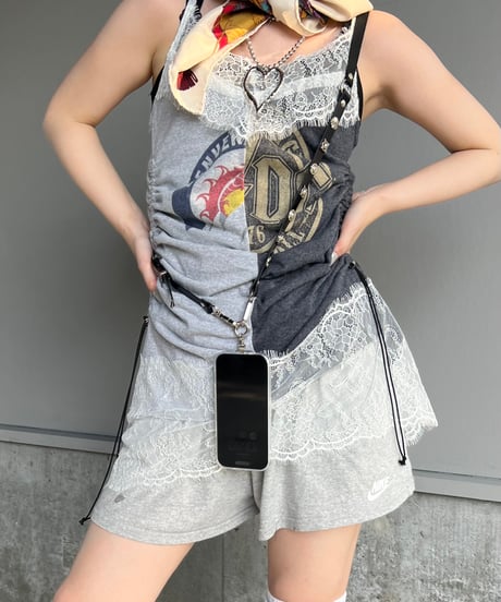 studs leather shoulder belt