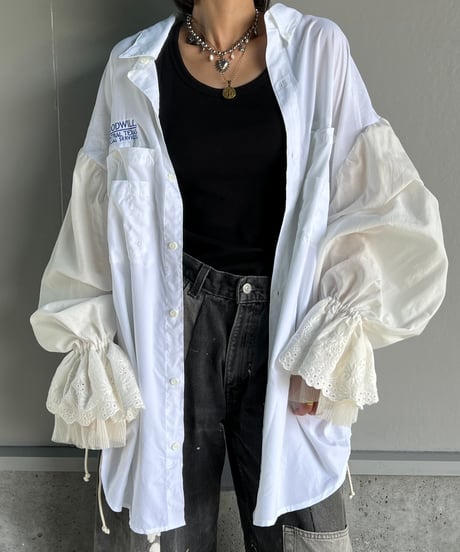 remake balloon sleeve shirt B