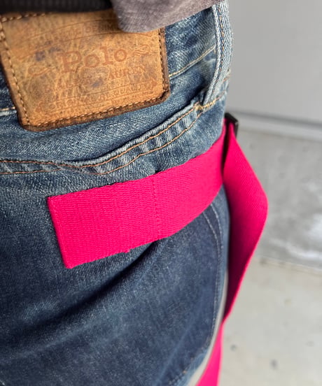 remake differences message denim pants B