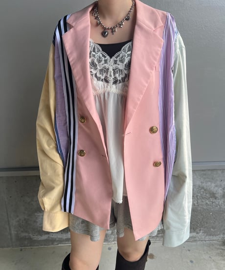 remake shirt tailored  jacket