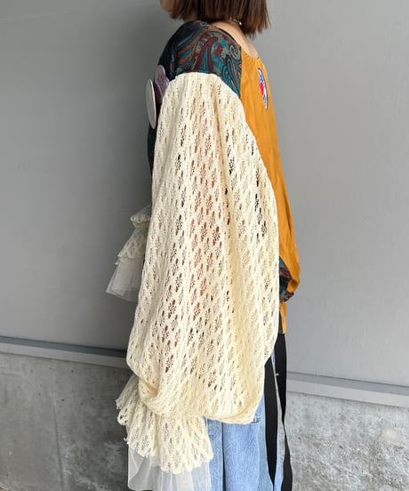 remake balloon sleeve  jacket B