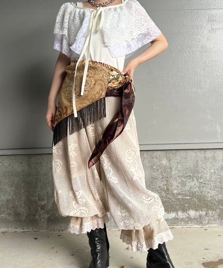 sweet veil -layered lace accessory-