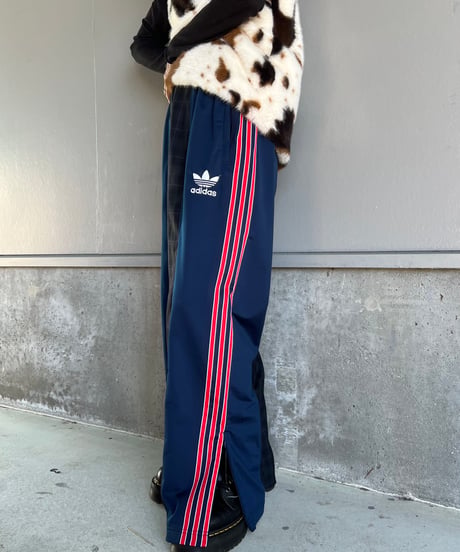 remake adidas plaid mix pants