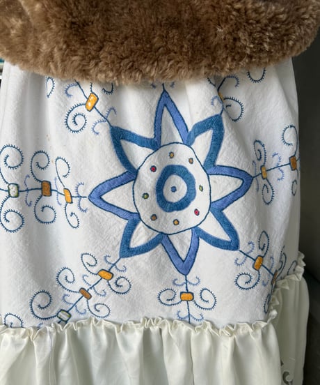 remake embroidery skirt B