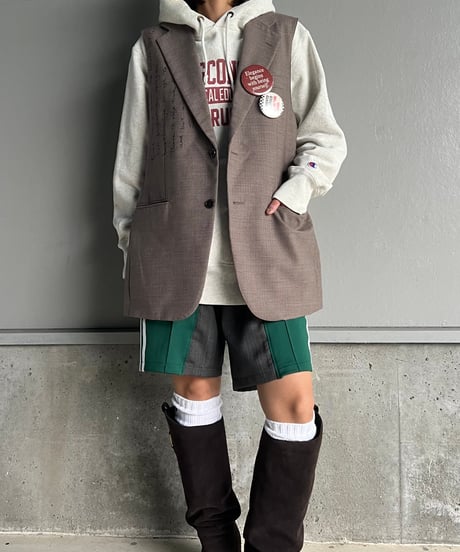 remake two face message vest