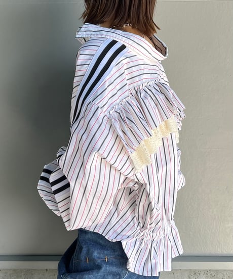 remake frill  shirt